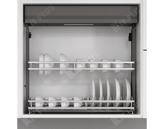 Giá bát đĩa nâng hạ dùng điện KIT PLUS DLEX90