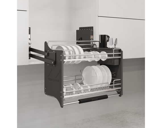 Giá bát đĩa nâng hạ KIT PLUS DMIX90