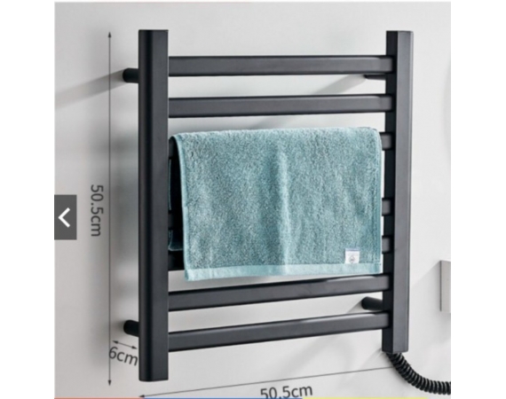 Giàn sấy khăn đa năng màu đen HD003B