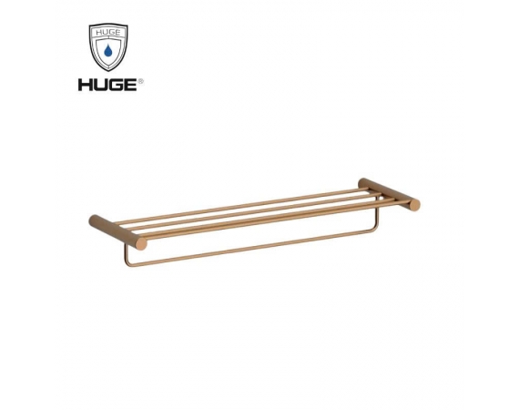 Giàn vắt khăn màu vàng hồng HUGE H-B1826C