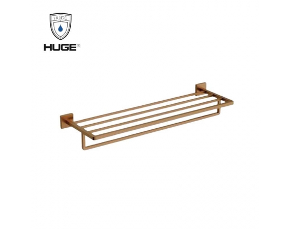 Giàn vắt khăn màu vàng hồng HUGE H-B1838C