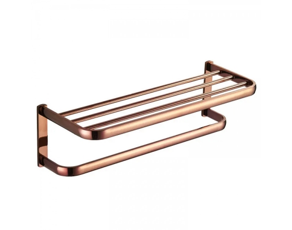 Giàn vắt khăn tắm màu hồng vàng GVK033RG