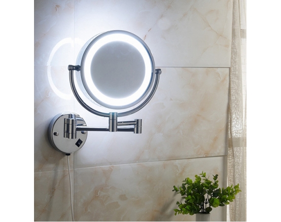 Gương trang điểm gắn tường có đèn led LED01