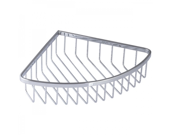 Kệ góc 1 tầng Đồng mạ Crom bóng DL250-1