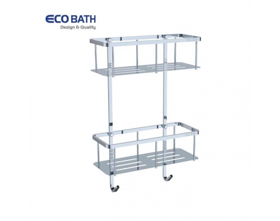 Kệ thẳng 2 tầng EcoBath EC4068-2
