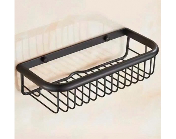 Kệ treo tường màu đen mờ 028B
