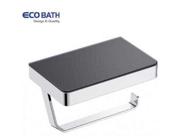 Lô giấy EcoBath EC3070CB màu Chrome + Đen