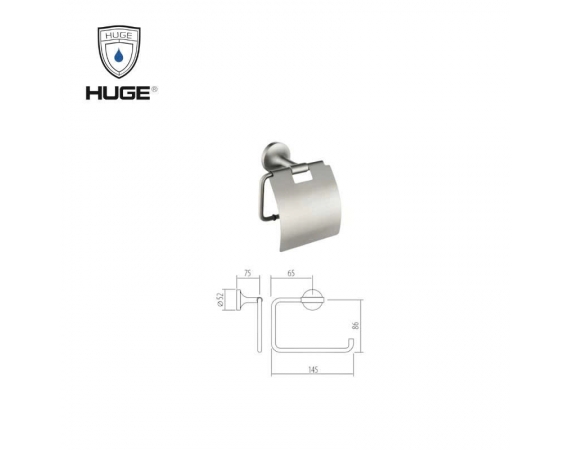 Lô giấy vệ sinh màu ghi HUGE H-B1539M