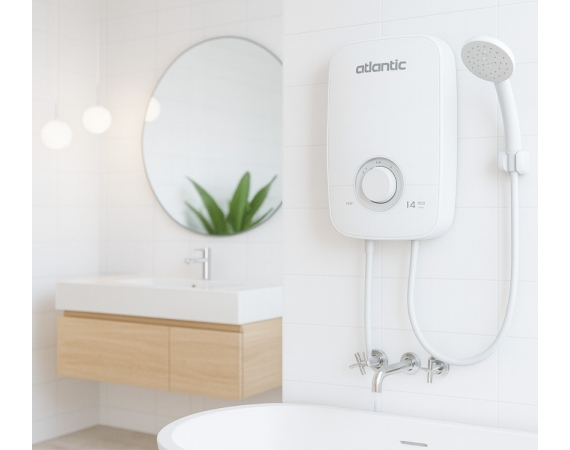 Bình nóng lạnh trực tiếp Atlantic 4000W LONA LITE 4000 PU