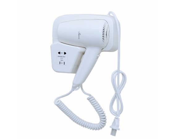 Máy sấy tóc treo tường Bancoot MSTC 01 có kèm ổ cắm phụ
