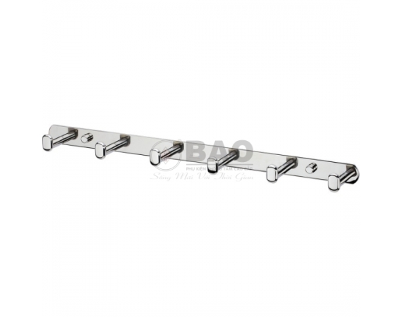 Móc Áo 6 Móc Inox BN316