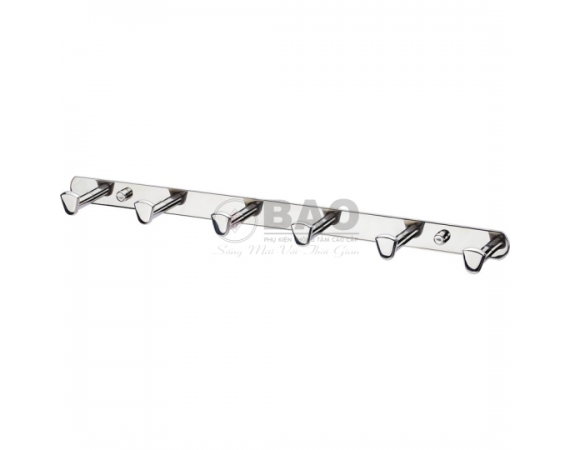 Móc Áo 6 Móc Inox BAO BN336