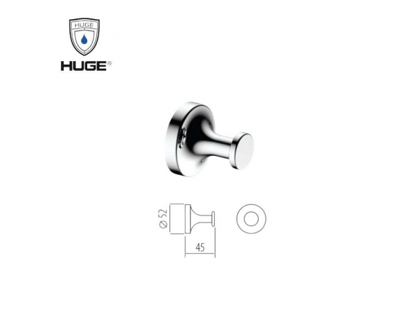 Móc áo đơn HUGE H-B1439