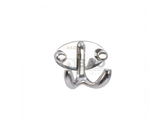 Móc Áo Nhỏ 2 Chấu Bao Inox -BN221
