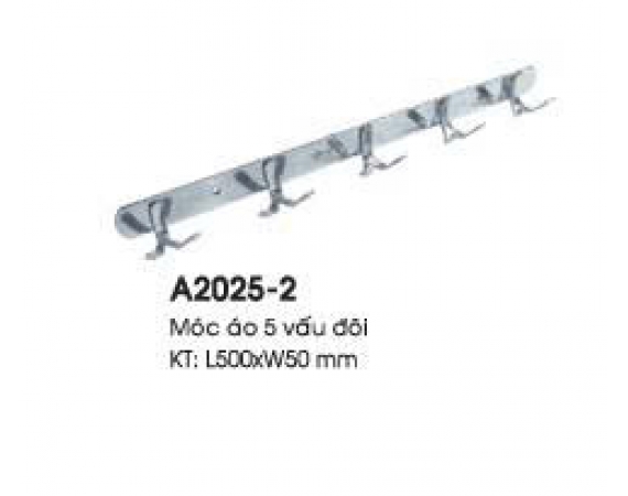 Móc treo quần áo 5 móc CLASSIC A2025-2