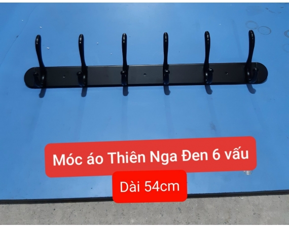 Móc treo quần áo mạ màu đen MA6BK