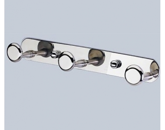 Móc áo 3 vấu đồng mạ cromM3CI