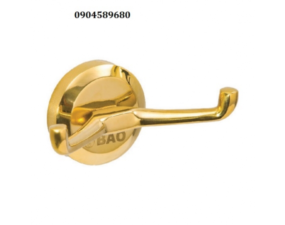 Móc áo đôi màu vàng BAO BN 1070V