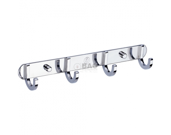 Móc Áo 4 Móc Inox BN114