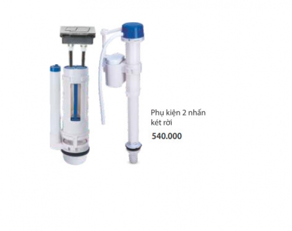 Phụ kiện bồn cầu nhấn két rời PKBC04