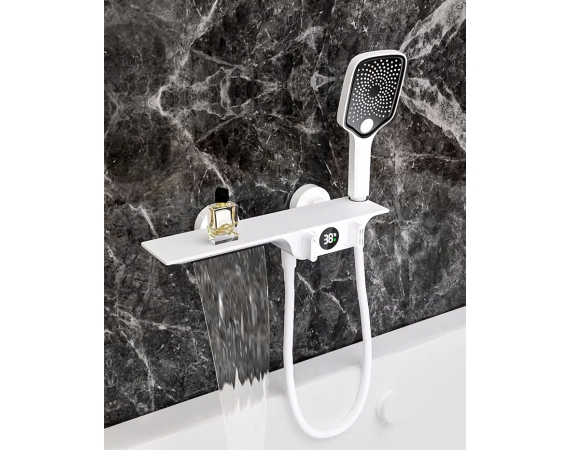 Sen bồn tắm màu trắng dạng thác MK361W