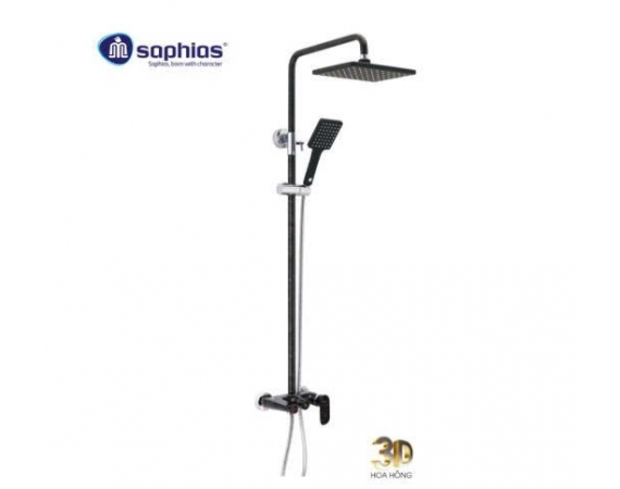 Sen Cây 3D Hoa Hồng Saphias SP-750B30