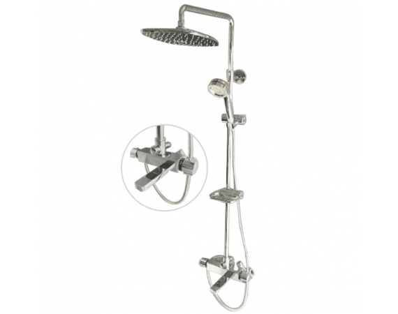 Sen cây tắm nóng lạnh cài nhiệt độ ECOFA E 535