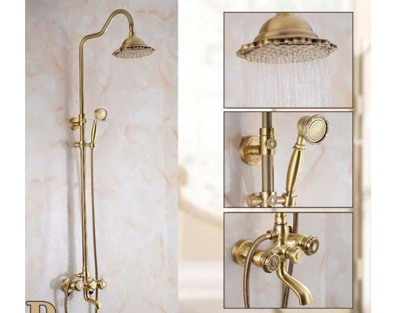 Sen cây tắm màu vàng cổ điển HD8896VC