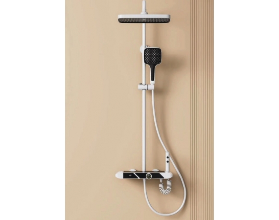 Sen Tắm Cây màu trắng hiển thị nhiệt độ Kagol SCN01