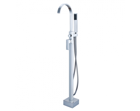 Sen cây đặt sàn màu đen cho bồn tắm độc lập HD 3839