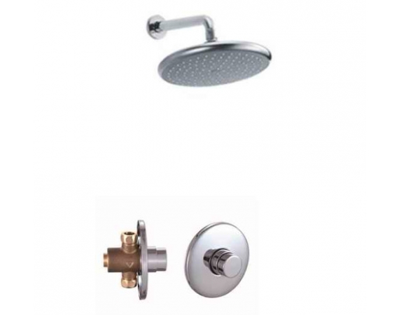 Vòi hoa sen tắm tráng lạnh đồng mạ crom đặt ngoài trời HDNT02