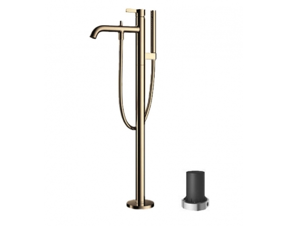 Vòi xả bồn tắm màu vàng bóng TOTO TBG11306AA#PFG đặt sàn nóng lạnh