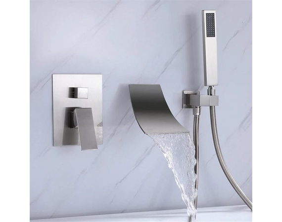 Sen bồn tắm âm tường màu ghiHD51406G