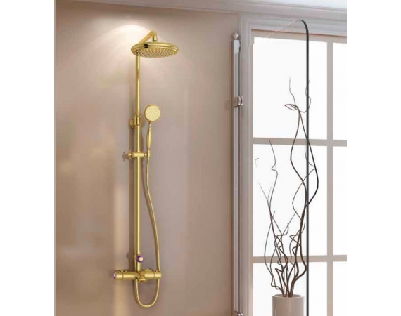 Sen cây tắm màu vàng cài nhiệt độ Phoenix Gold Huge H-S1966T