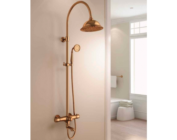 Sen cây tắm màu vàng hồng cài nhiệt độ Aladdin rose gold Huge H-SH966R