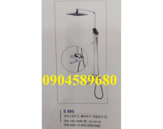 Sen cây tắm nóng lạnh cài nhiệt độ ECOFA E 685