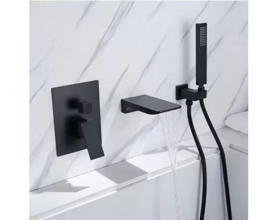 Sen bồn tắm âm tường màu đen HD1406B