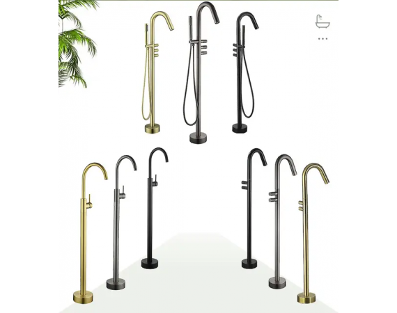 Sen tắm đặt sàn cho bồn tắm độc lập các màu HD0636B