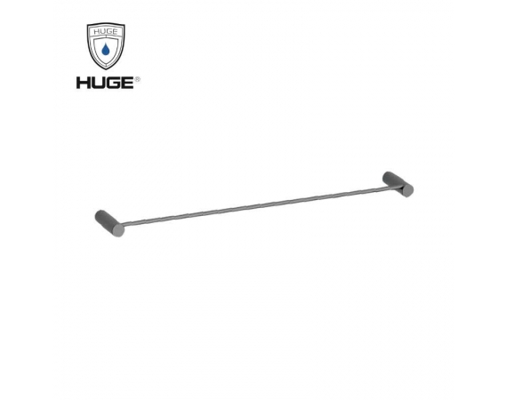 Thanh treo khăn đơn màu ghi HUGE H-B1726M