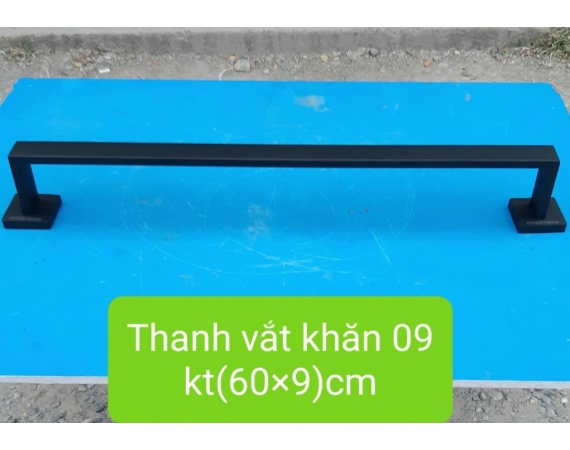 Thanh vắt khăn tắm màu đen HD228B-1