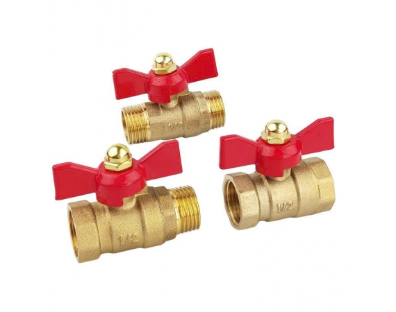 Van khoá nước hai đầu ren ngoài phi 21