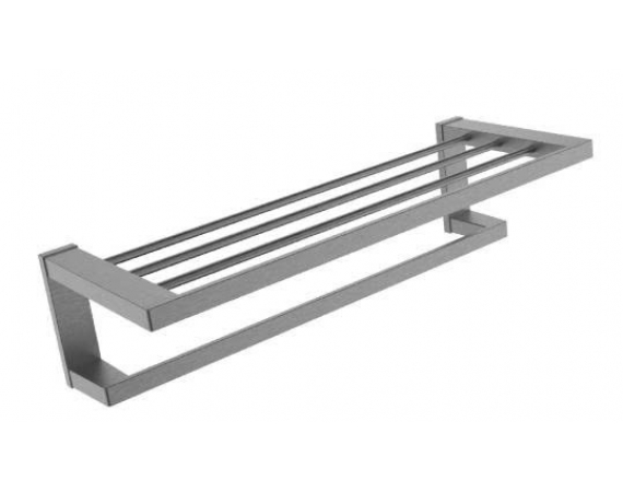 Vắt khăn giàn EcoBath EC211-12BU màu ghi xám