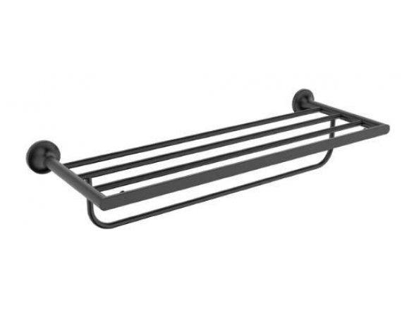 Vắt khăn giàn EcoBath EC218-12MB đen mờ