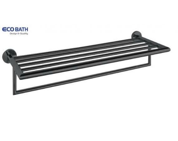 Vắt khăn giàn EcoBath EC270-12MB đen mờ
