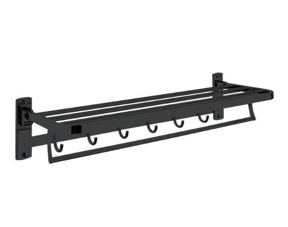 Vắt khăn giàn EcoBath EC5015 màu đen mờ