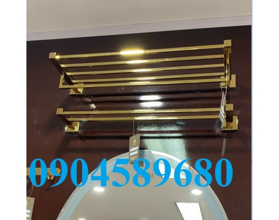 Giàn vắt khăn tắm màu vàng HD228G
