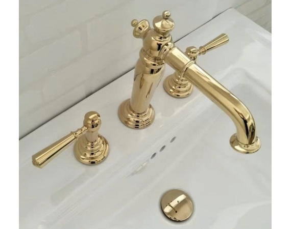 Vòi chậu lavabo màu vàng HD30CD