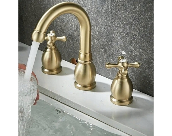 Vòi chậu lavabo màu vàng HD52638G