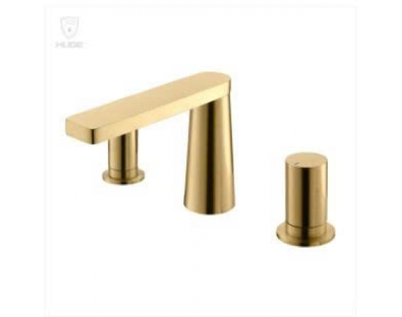 Vòi chậu lavabo màu vàng Huge H-8600VG-3