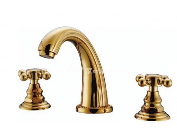 Vòi chậu lavabo,vòi bồn tắm màu vàng bóng HD023012G